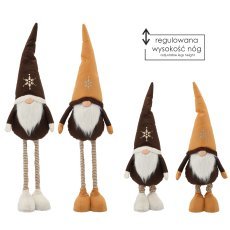 Božični škrat s teleskopskimi nogami 70-95 cm - TIA6712