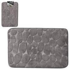 Kopalniška preproga iz mikrovlaken proti zdrsu - siva - COZ2312