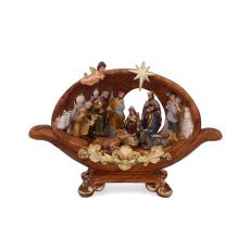 BOŽIČNE JASLICE JAMA 33,5 x 9,5 x 23 CM*1391