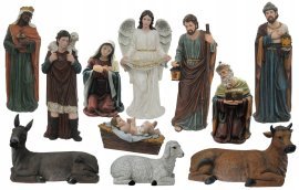 Komplet božičnih figur 11 kos. 120 cm - RAI6288