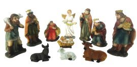 Komplet božičnih figuric 11 del. 5,5 cm *4466
