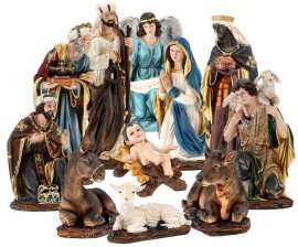 Komplet božičnih figur 11 del. do 110 cm - LIG110