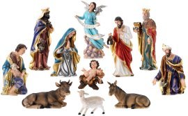 Komplet božičnih figur 11 del. do 90 cm - LIG90