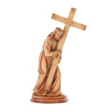 FIGURA JEZUS S KRIŽEM 19 x 9 x 31,5 CM polirezina *6194