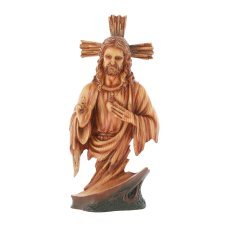 FIGURA SRCE JEZUSA 16 x 10,5 x 36 CM polirezina *6200