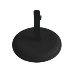 Chomik - Betonsko stojalo za senčnik 16 kg - črno - GAO0919