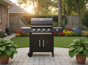 Chomik - Plinski žar 4+1 z regulatorjem 13 kW - BBQ8083