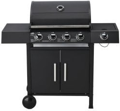Plinski žar 4+1 z regulatorjem 13 kW - BBQ8083