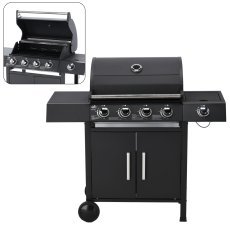 Chomik - Plinski žar 4+1 z regulatorjem 13 kW - BBQ8083