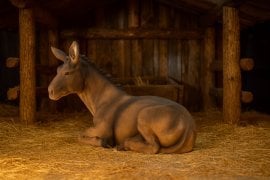 FIGURA OSEL 20 × 40 × 28 cm (91,44 cm) polirezina *2832