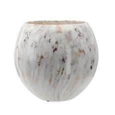 Okrasni lonec iz steklenih vlaken 42,5 × 42,5 × 39 cm, okrašen *2480