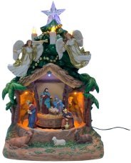 Božična glasbena skrinjica LED - POZ2478