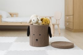 Chomik - Zložljiv tabure s predalom - PHO4274