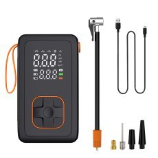 Prenosna akumulatorska tlačilka / powerbank 7,4 V za avto / kolo / žogo *2596