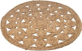 Okrogla podloga iz morske trave 80 cm - LIS9258