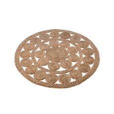 MATA OKROGLA 100 CM IZ MORSKE TRAVE *9265