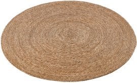 Okrogla podloga iz morske trave 120 cm - LIS9302