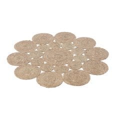 Okrogla podloga iz morske trave 100 cm KWIAT *6710