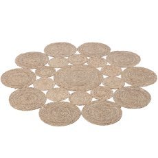 Okrogla podloga MATA 120 cm iz morske trave KWIAT *6727