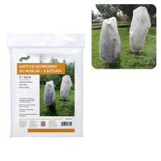 Zaščitni pokrov za rastline 1 × 1,6 m 50 g bel *8110