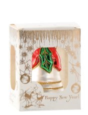 Stekleni okrasek zvonček *6471