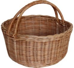 Ratanova košara z ročajem - DRA7350