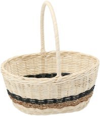 Ratanova košara z ročajem – DRA7367