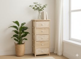 KOMODA S 5 PREDALI LUIZA 40 x 29 x 90 CM *2688