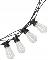Chomik - Vrtna girlanda 12 V, 3+17 m, 20 LED toplo bela - SOL1281 -