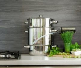 Iztisnilnik iz nerjavečega jekla 8L - WOT9008