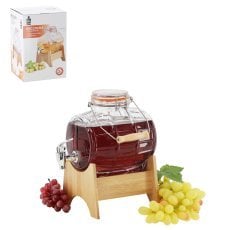 Stekleni dozirnik za pijačo 3L - ZIX1746