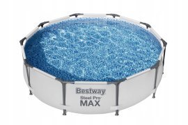 Chomik - Bazen s kovinskim ogrodjem Bestway Steel Pro MAX 305×76 cm - BES56406