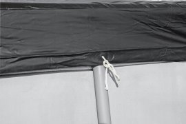 Chomik - Pregrinjalo za pravokotni bazen s kovinskim ogrodjem - BES58442