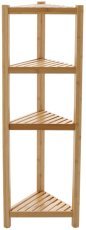 Kotni bambusov regal s 4 policami - PHO7056
