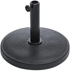 Betonsko stojalo za senčnik 12 kg - črno - GAO6778