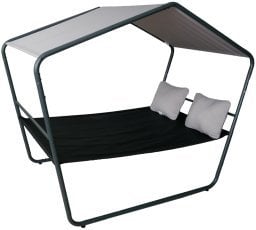 Dvojni vrtni ležalnik z nadstreškom - FAT4590