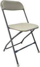 Zložljiv catering stol - siv - ZUM3693