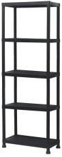 Plastični regal s 5 policami 61x31x171 cm - PWI0463