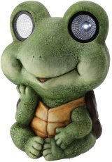 Vrtna figurica – Želva z iskrivimi očmi LED - GOT7126