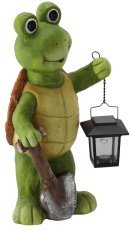 Vrtna figura – Želva z lanterno LED - GOT7171