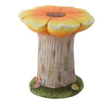 Chomik - Vrtna figurica - stojalo za lonec oranžna vrtnica - GOT7225