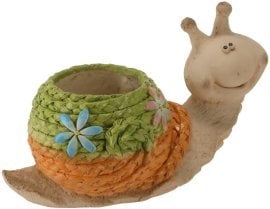 Vrtni lonec – Polž s pleteno lupino - GOT7362