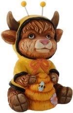 Vrtna figura – Gorska krava z panjim - GOT7416