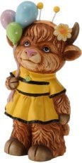 Vrtna figurica – Gorska krava z baloni - GOT7423