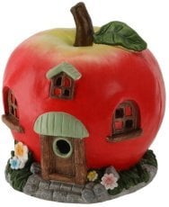 Vrtna figurica – jabolčna hiša LED - GOT7485