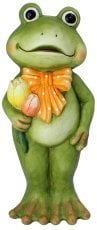Vrtna figurica – Žaba s tulipani - GOT7539