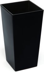 Lonec Finezja 25x25 cm z vložkom – črn - LAM45334