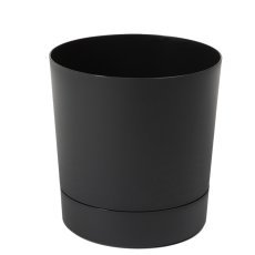 Lonec z podstavkom Aura 32,5 cm - črn - LAM41275