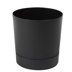 Lonec z podstavkom Aura 35 cm – črn - LAM41282