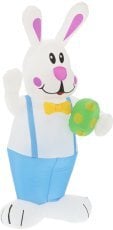 Napihljivi zajček z velikonočnim jajcem 180 cm LED - SUN9694